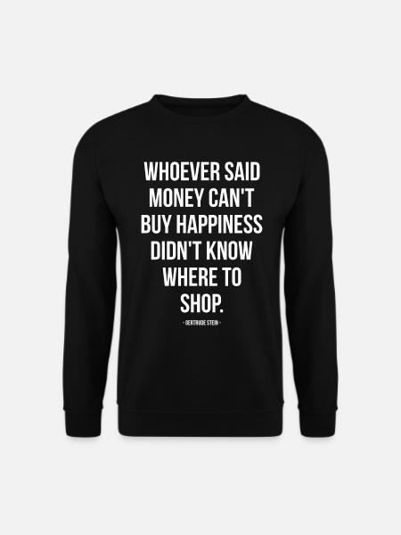 Where to Shop - Unisex Sweatshirt - black