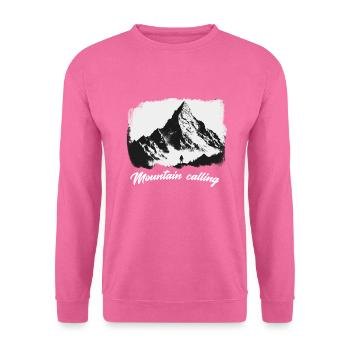 Mountain Calling 9 - Unisex Pullover - Pink - Vorne