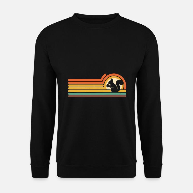 Écureuil Animal - Sweat-shirt Unisexe - noir