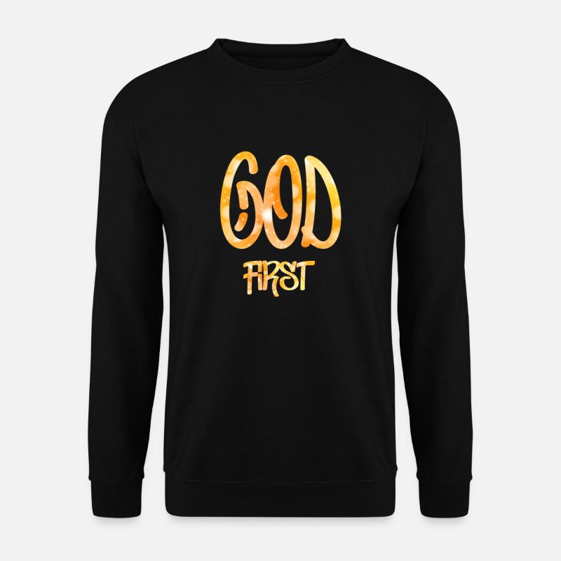 God First - Unisex Sweatshirt - black
