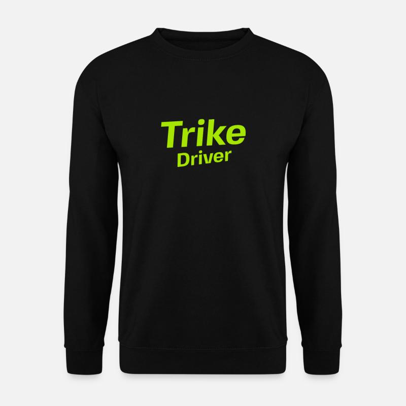 Trike Driver - Unisex Pullover - Schwarz