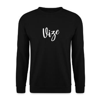 Vize Präsident Bose - Unisex Pullover - Schwarz - Vorne - Alina (178cm) & Michal (187cm)