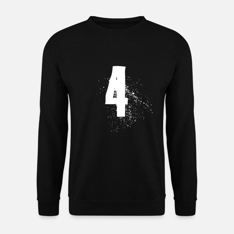 4 - Unisex Pullover - Schwarz