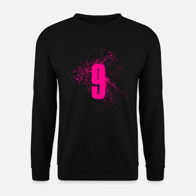 9 - Unisex Sweatshirt - black