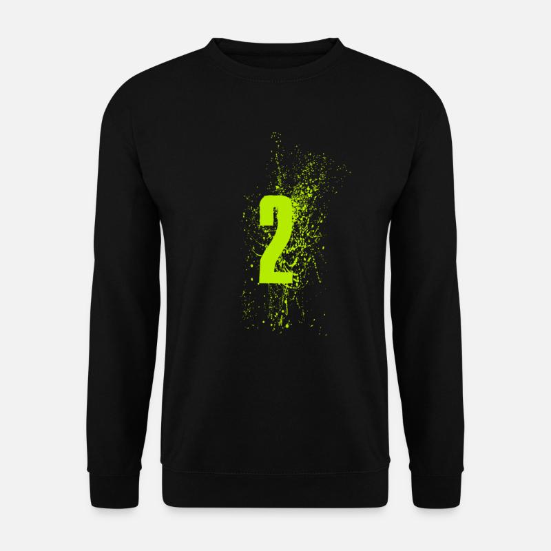 2 - Unisex Pullover - Schwarz