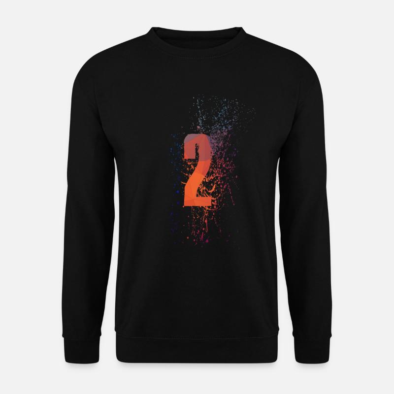 2 - Unisex Pullover - Schwarz