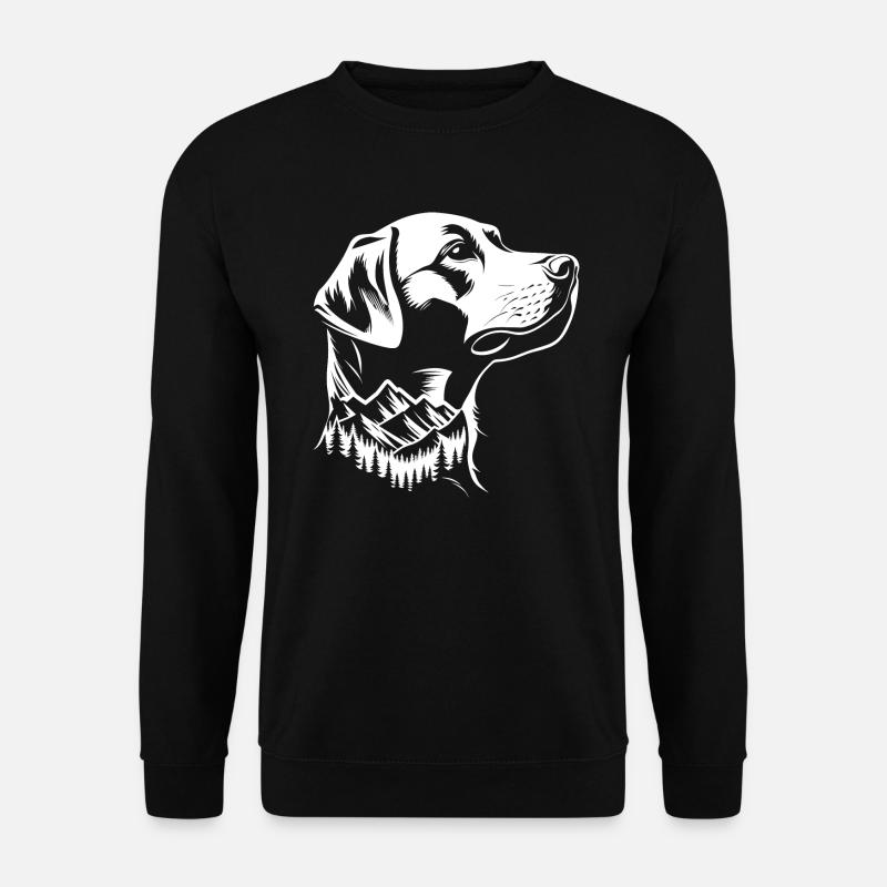 Labrador Retriever Sennenhund - Unisex Pullover - Schwarz