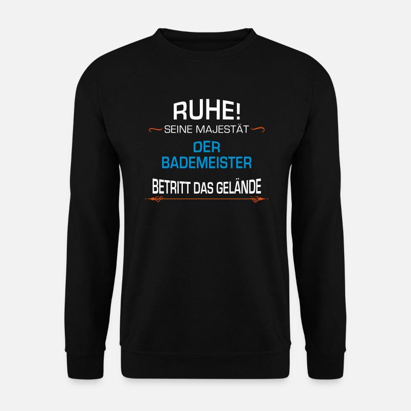 Bathing profession - Unisex Sweatshirt - black