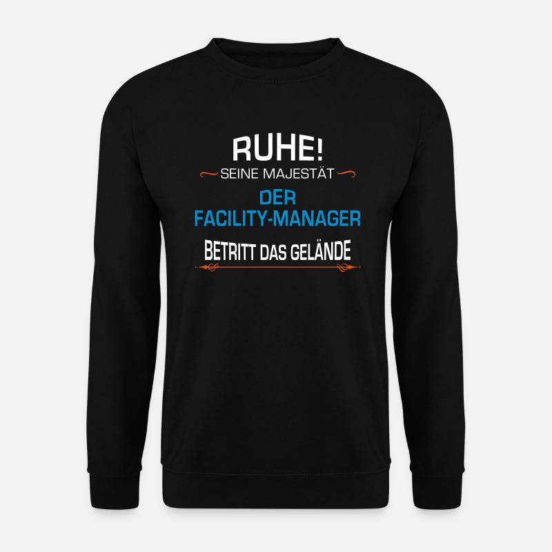 Facility - Manager Beruf - Unisex Pullover - Schwarz