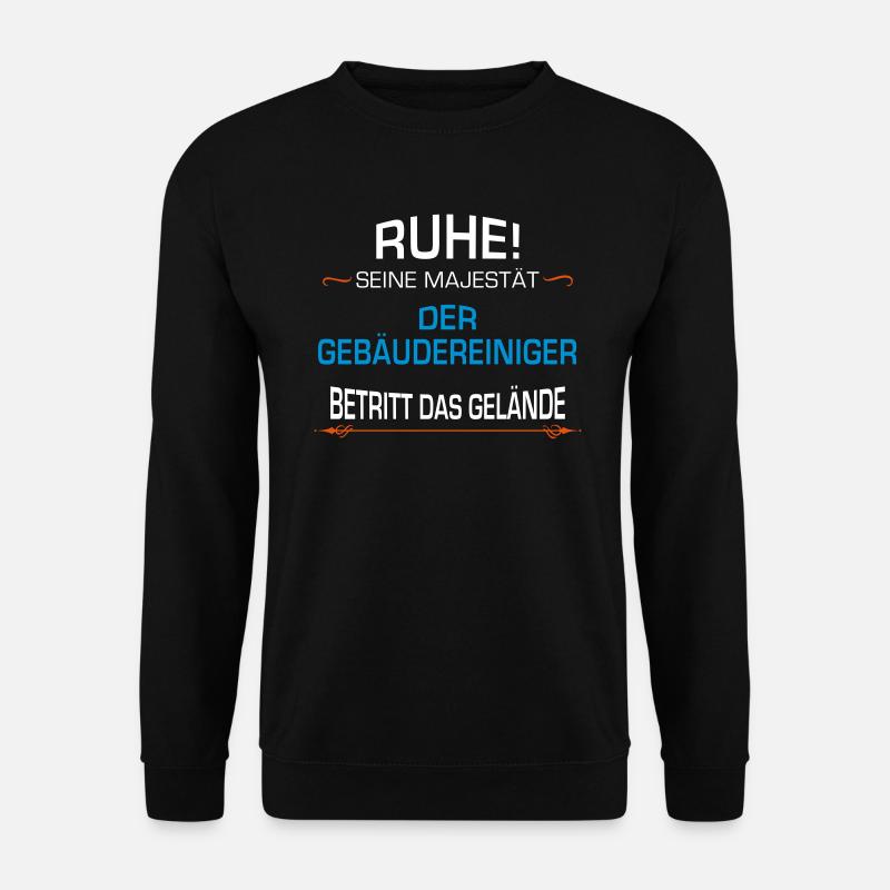 Gebäudereiniger Beruf - Unisex Pullover - Schwarz