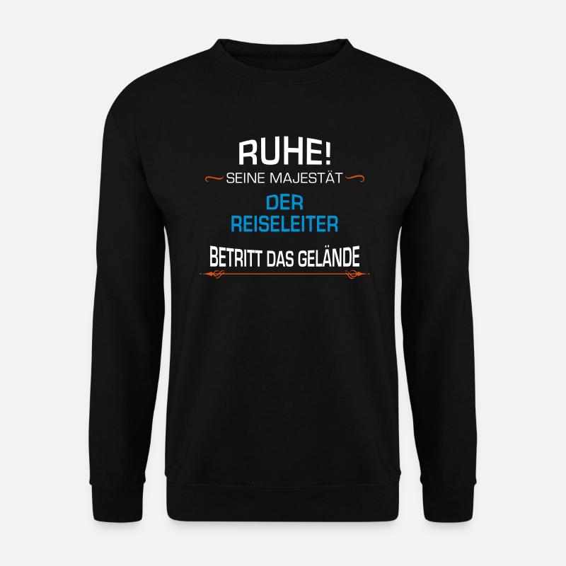 Reiseleiter Beruf - Unisex Pullover - Schwarz