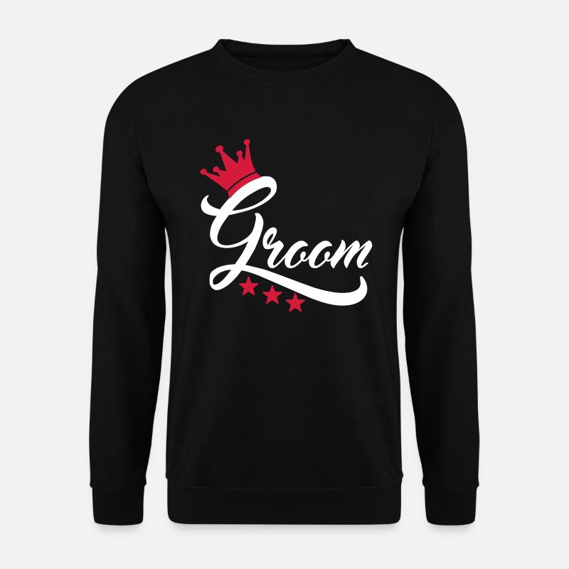 groom - Unisex Pullover - Schwarz