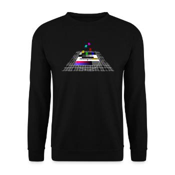 Image de test Télévision Allemagne Nerd Cadeau - Sweat-shirt Unisexe - noir - Devant - Alina (178cm) & Michal (187cm)