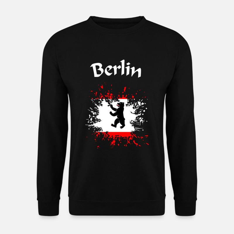 Berlin - Unisex Pullover - Schwarz