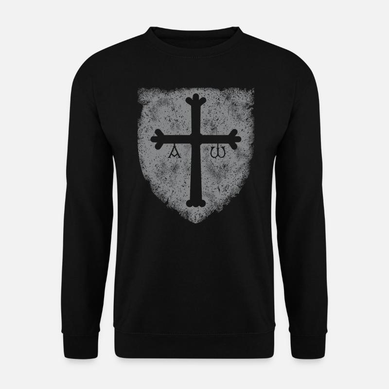 Asturien GRAU - Unisex Pullover - Schwarz