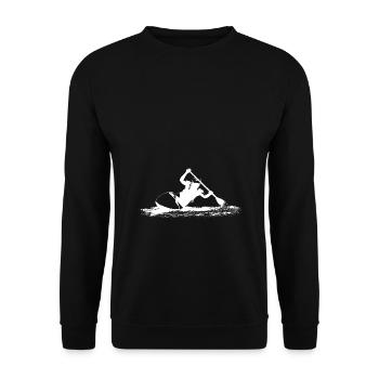 Kayak - Sweat-shirt Unisexe - noir - Devant - Alina (178cm) & Michal (187cm)