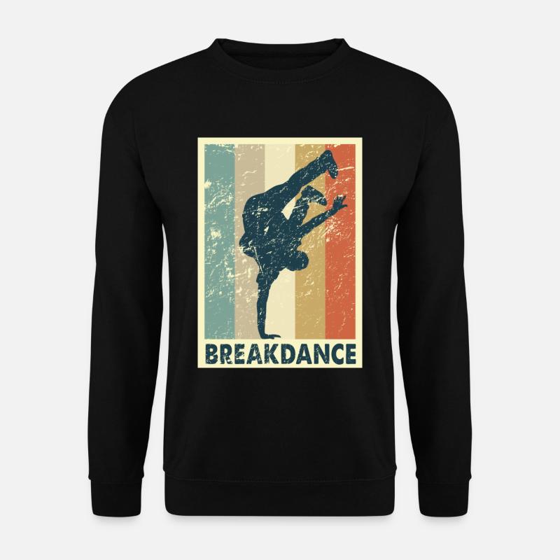 Breakdance - Unisex Pullover - Schwarz