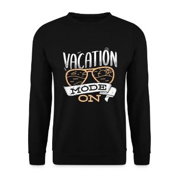 Spring Break Gateaway - Unisex Pullover - Schwarz - Vorne - Alina (178cm) & Michal (187cm)