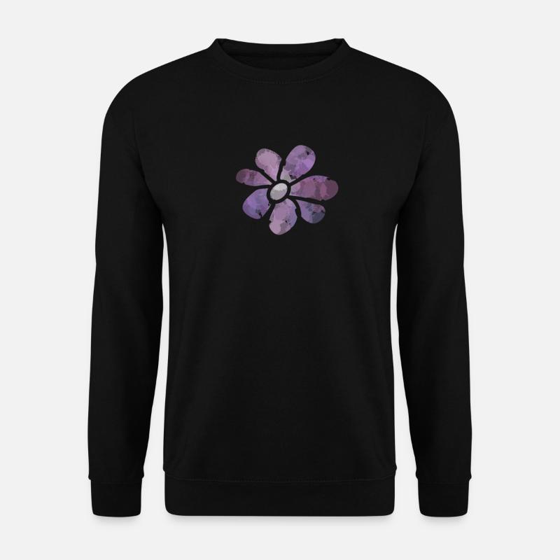 Fleur fleur - Sweat-shirt Unisexe - noir