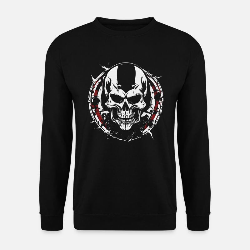 Totenkopf / Skull - Unisex Pullover - Schwarz