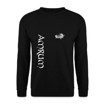 Amrum, Mer du Nord - Sweat-shirt Unisexe - noir - Devant - Alina (178cm) & Michal (187cm)