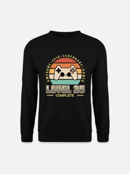 Level 25 ans - Sweat-shirt Unisexe - noir