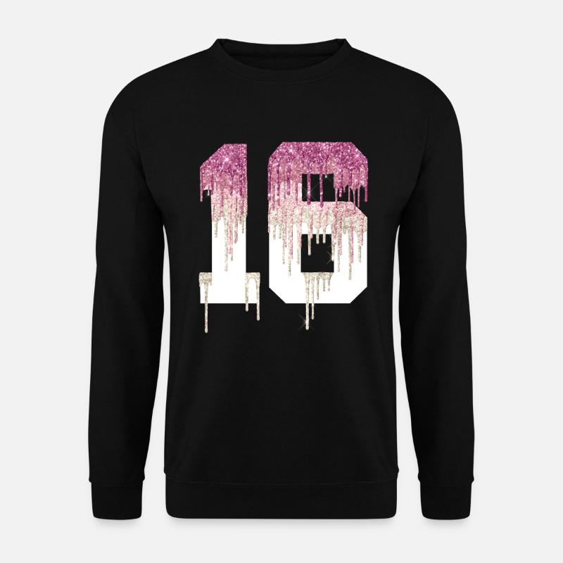 FINALLY 16 SWEET 16. GEBURTSTAG - Unisex Pullover - Schwarz