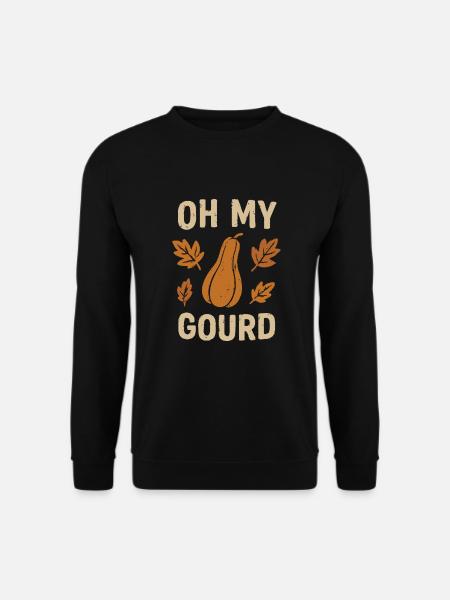 Oh ma citrouille - Sweat-shirt Unisexe - noir