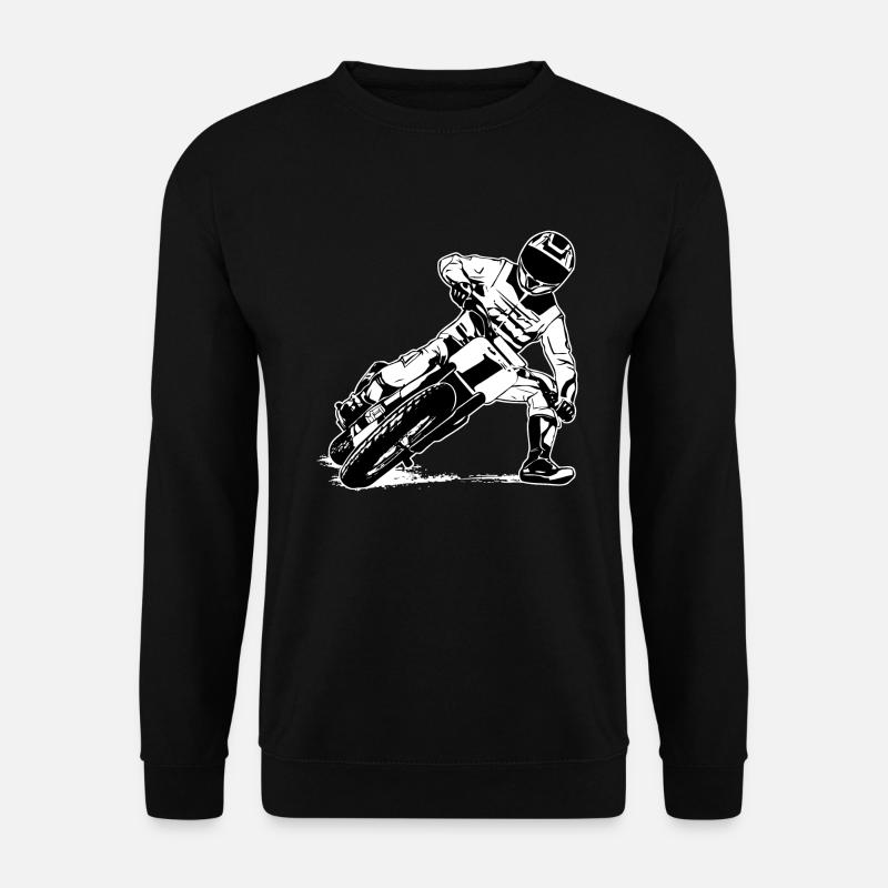 Flat Track Racer - Speedway - Unisex Pullover - Schwarz