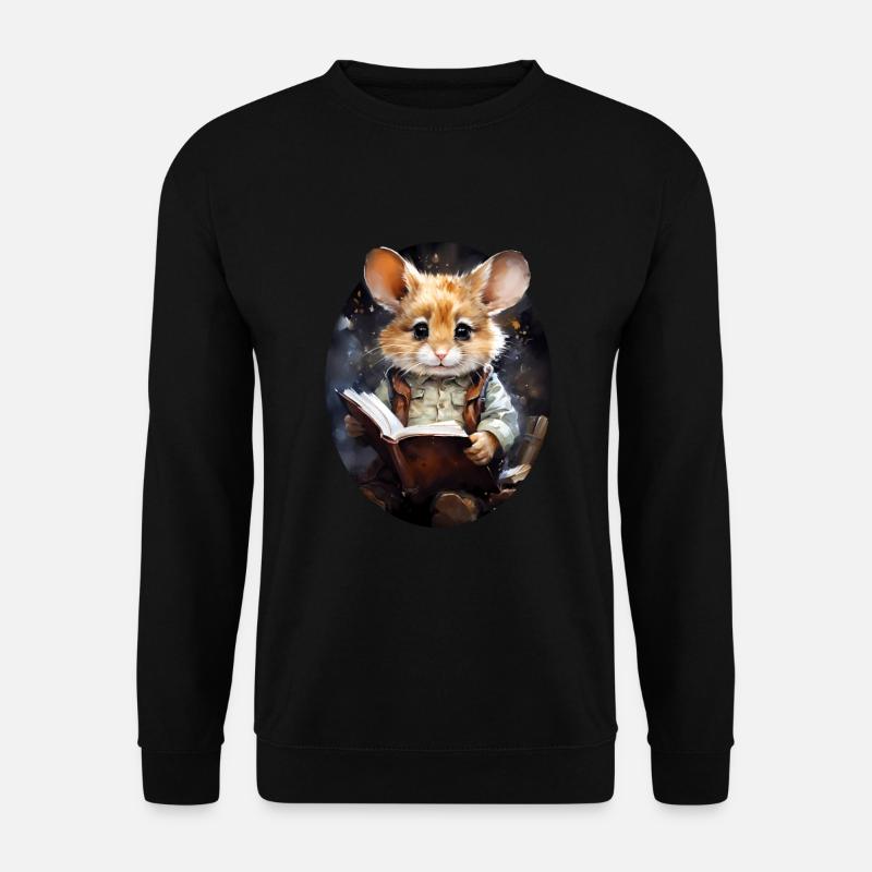 Mouse - Unisex Sweatshirt - black