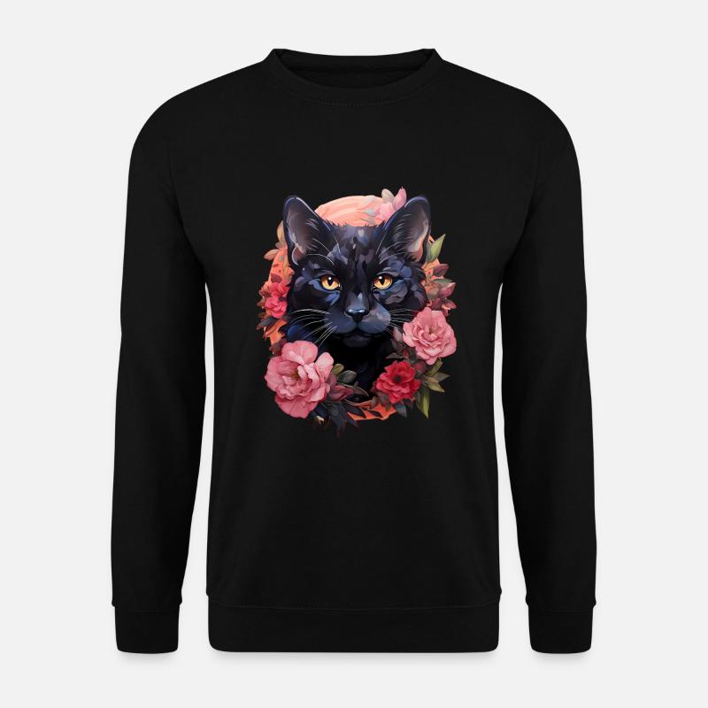 Panther - Unisex Pullover - Schwarz