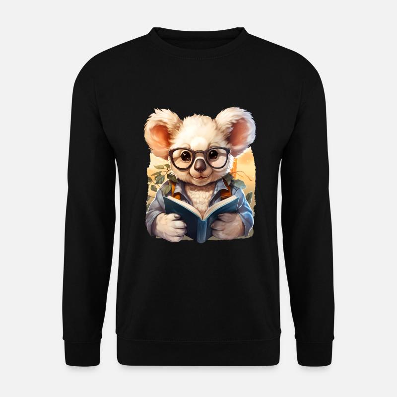 Koala - Unisex Pullover - Schwarz