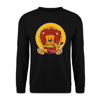 Ramen Life Motive Lions Chemise Motiv Ramen Nouilles - Sweat-shirt Unisexe - noir - Devant - Alina (178cm) & Michal (187cm)
