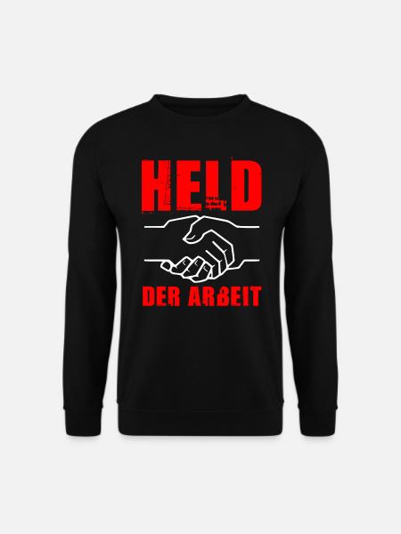 HELD DER ARBEIT - DDR Ostalgie - Unisex Pullover - Schwarz