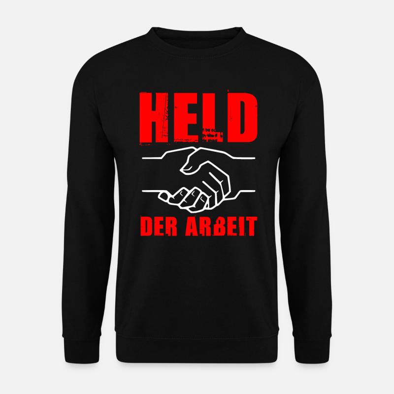 HELD DER ARBEIT - DDR Ostalgie - Unisex Pullover - Schwarz