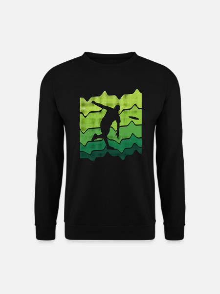 Frisbee Sport Disc Golfin frisbee sport -frisbeegolf - Unisex svetaripaita - musta