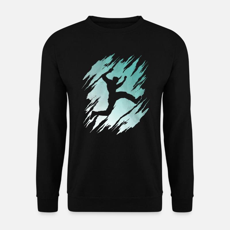 Freerunning Freerunner Parkourläufer Parkour - Unisex Pullover - Schwarz