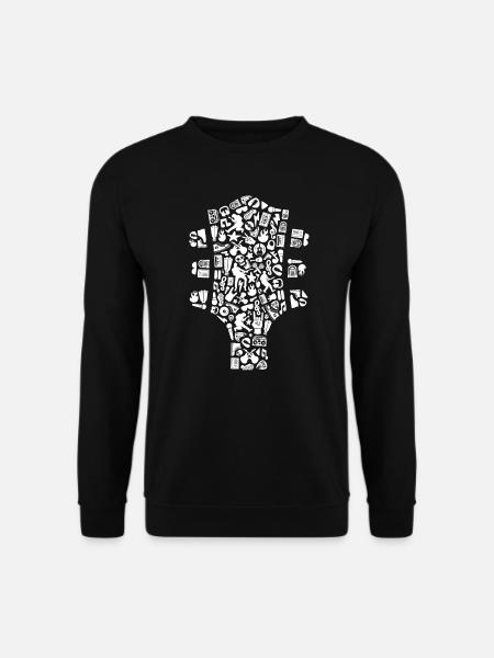 Bassist, Bass Guitarist, Bass Guitar, Bass Guitar - Unisex Sweatshirt - black
