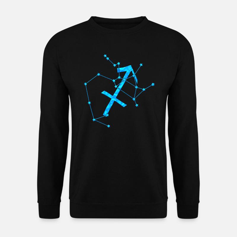 Sternzeichen Schütze - Unisex Pullover - Schwarz