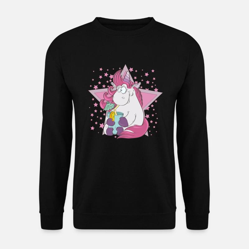 Einhorn - Unisex Pullover - Schwarz