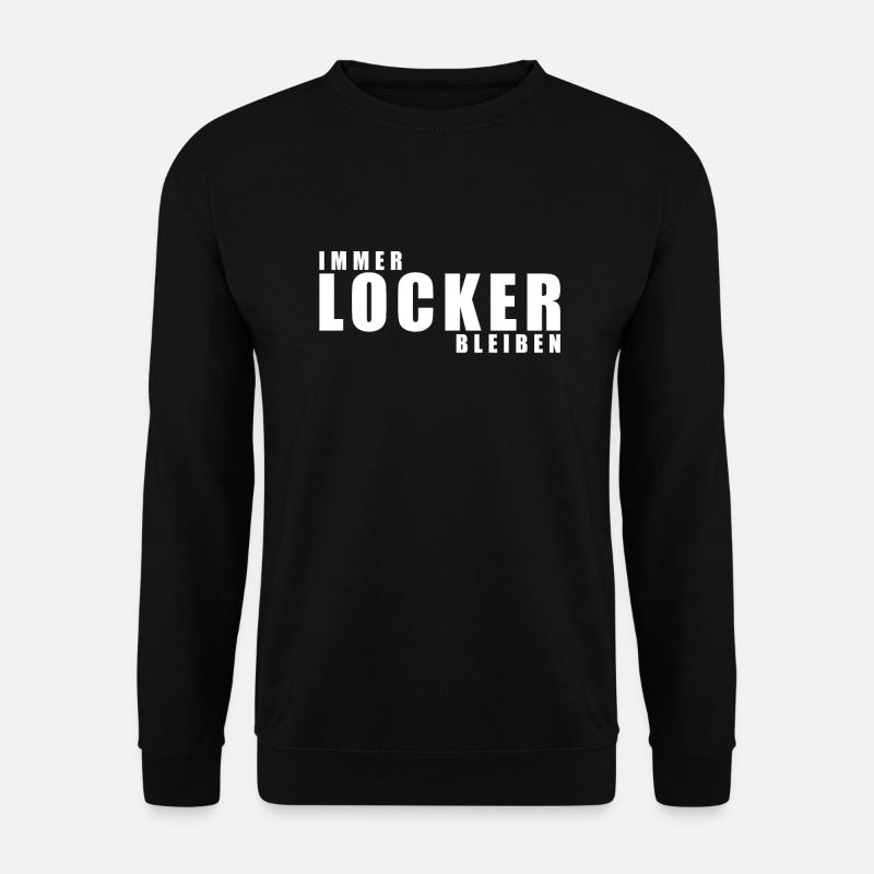 Ne t’en fais pas - Sweat-shirt Unisexe - noir