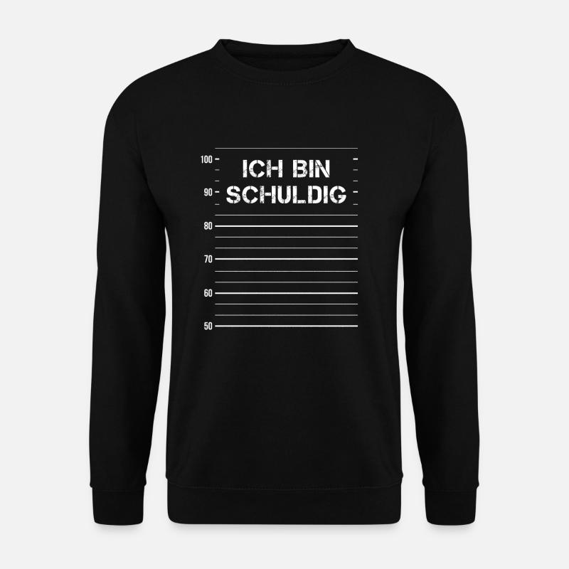 Je suis coupable - prison - Sweat-shirt Unisexe - noir