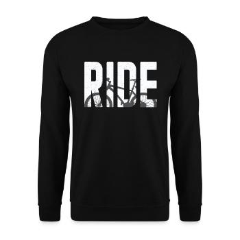 VTT - Sweat-shirt Unisexe - noir - Devant - Alina (178cm) & Michal (187cm)