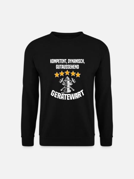 Kompetent, Dynamisch, Gutaussehend Gerätewart - Unisex Pullover - Schwarz
