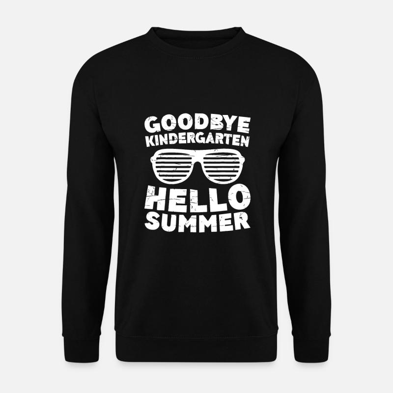 Goodbye Kindergarten Hello Summer - Unisex Sweatshirt - black