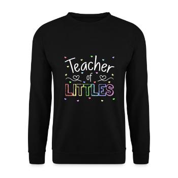 Lehrerin der Kindertagesstätte Pre-k Kindergarten - Unisex Pullover - Schwarz - Vorne - Alina (178cm) & Michal (187cm)