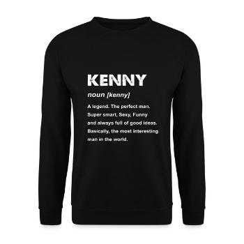 Shenanigans Coordinator - Unisex Sweatshirt - black - Front - Alina (178cm) & Michal (187cm)