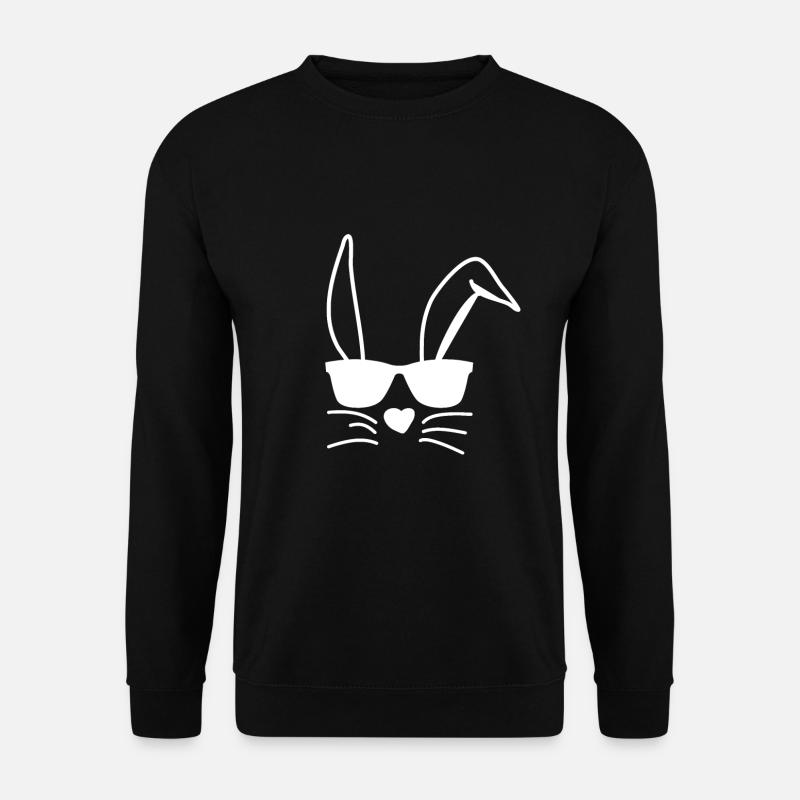 Hippe Oster-Sonnenbrille - Unisex Pullover - Schwarz