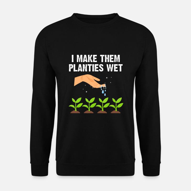 Ich mache sie nass - Unisex Pullover - Schwarz