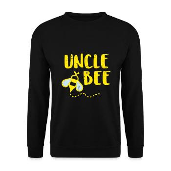 Onkel Biene Familie Matching Imker Imker - Unisex Pullover - Schwarz - Vorne - Alina (178cm) & Michal (187cm)